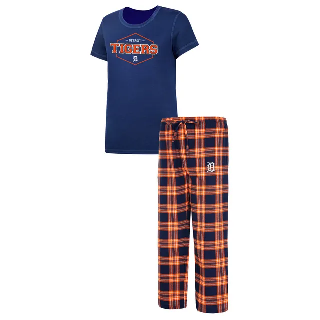 Men's Detroit Tigers Concepts Sport Navy Billboard T-Shirt & Shorts Sleep  Set