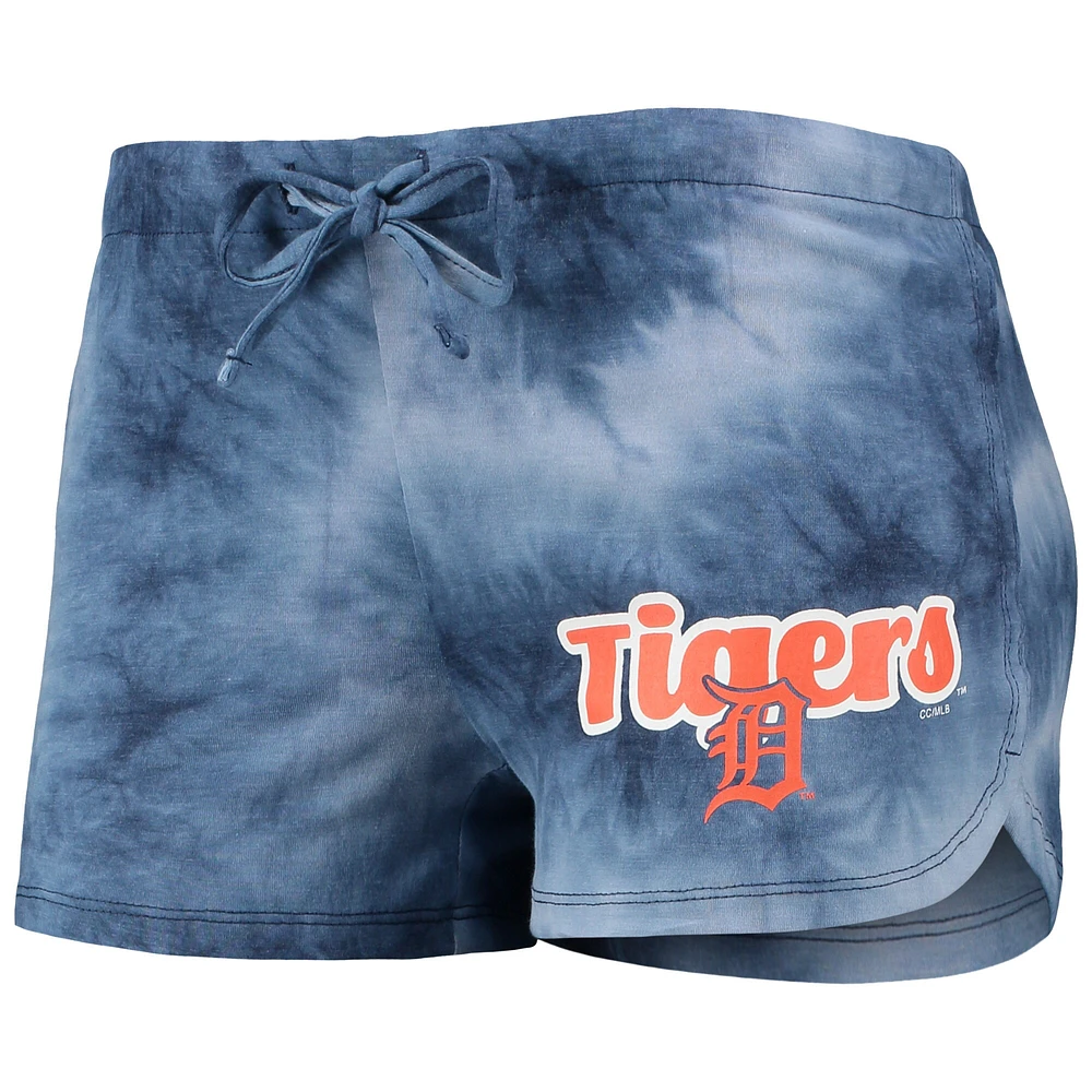 Concepts Sport - Ensemble débardeur et short à dos nageur Detroit Tigers Billboard pour femme, bleu marine