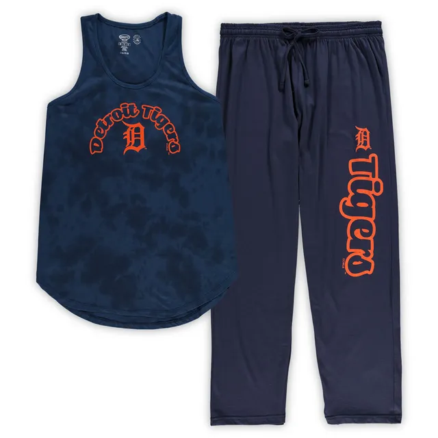 Concepts Sport Women's Navy Cleveland Guardians Plus Jersey Tank Top and  Pants Sleep Set