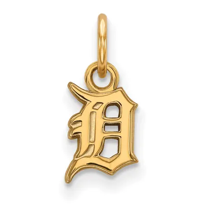 Detroit Tigers Women's 10k Yellow Gold Extra Small Pendant