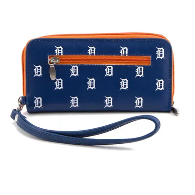 Detroit Tigers Women's Zip-Around Wristlet Wallet