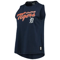 Débardeur Marcie Detroit Tigers DKNY Sport pour femme, bleu marine