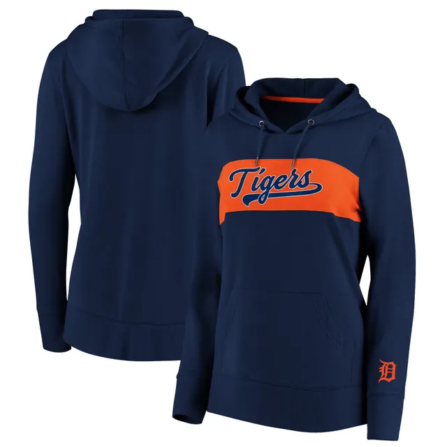 Fanatics Women's Branded Navy, White Detroit Tigers Iconic Cuffed