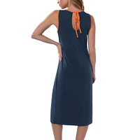Women's G-III 4Her by Carl Banks Navy Detroit Tigers Main Field Maxi Dress