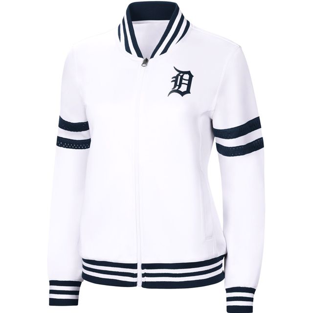 Veste d'avant-match G-III 4Her by Carl Banks Detroit Tigers pour homme - de survêtement entièrement zippée