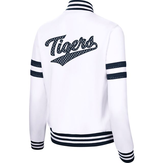 Veste d'avant-match G-III 4Her by Carl Banks Detroit Tigers pour homme - de survêtement entièrement zippée