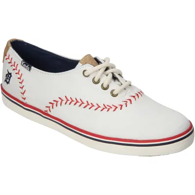 Women's New York Yankees Keds White Kickstart Pinstripe Sneakers