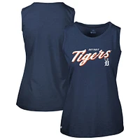 Women's Levelwear Navy Detroit Tigers Accolade Macy Prospect Tank Top
