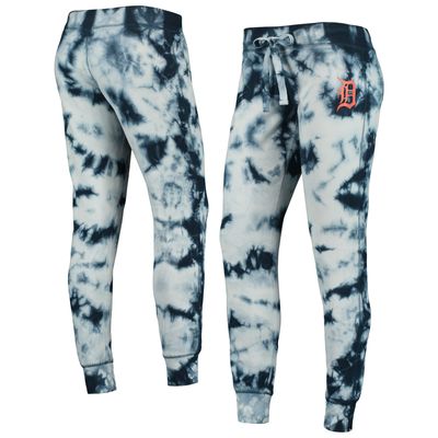 Women's New Era Navy Detroit Tigers Tie-Dye Jogger Pants