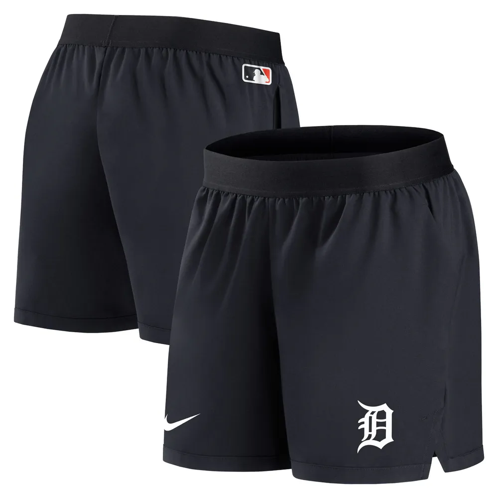 Short Nike Detroit Tigers Authentic Collection Team Performance pour femme - Bleu marine