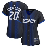 Maillot Nike Spencer Torkelson Detroit Tigers 2024 City Connect Limited pour femme, bleu