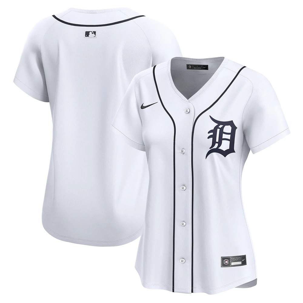 Maillot Nike blanc Detroit Tigers Home Limited pour femme