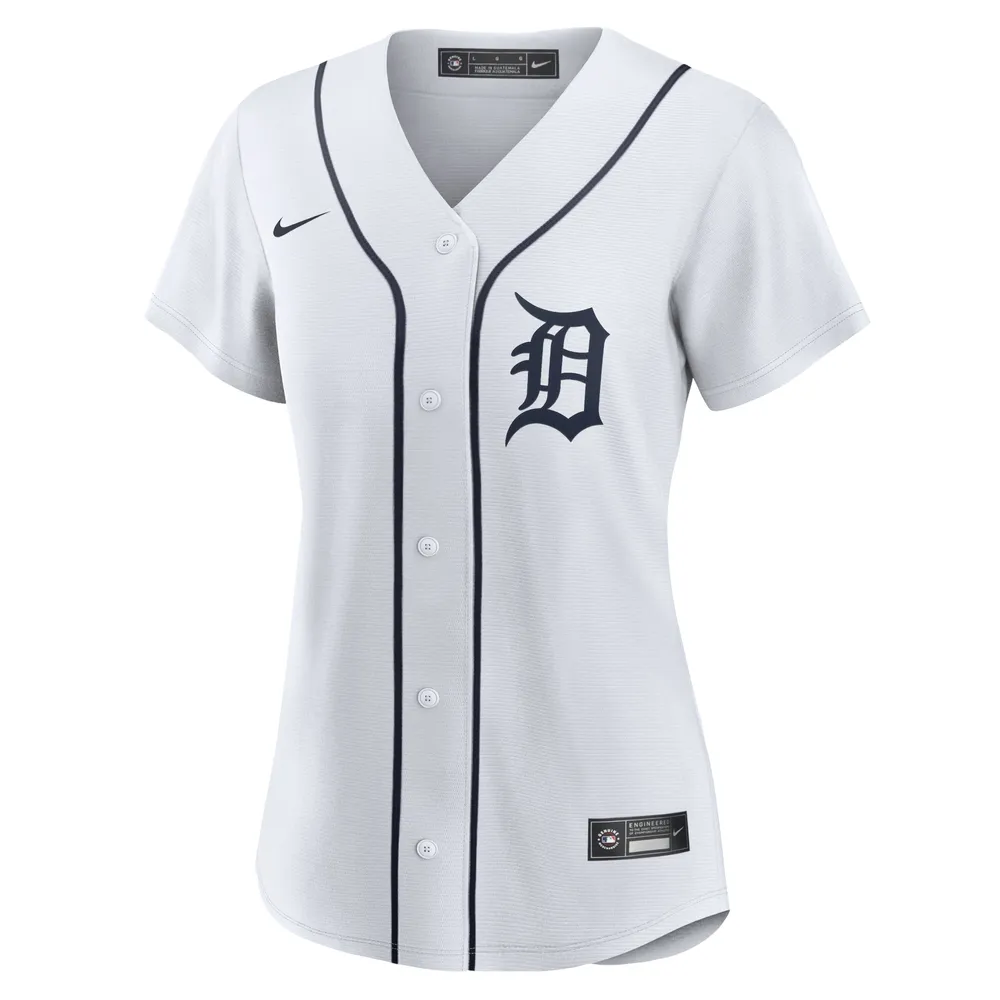 Detroit Tigers V-Neck Jersey - Gray