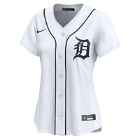 Women's Nike White Detroit Tigers #1 Mom Home Limited Jersey