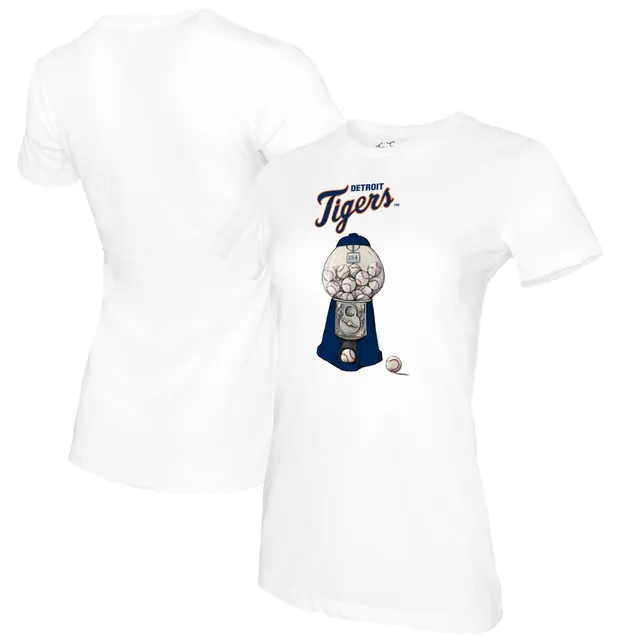 Lids Detroit Tigers Tiny Turnip Youth Shark Logo T-Shirt - White