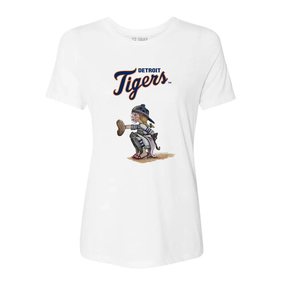 Lids Detroit Tigers Tiny Turnip Women's James T-Shirt - White