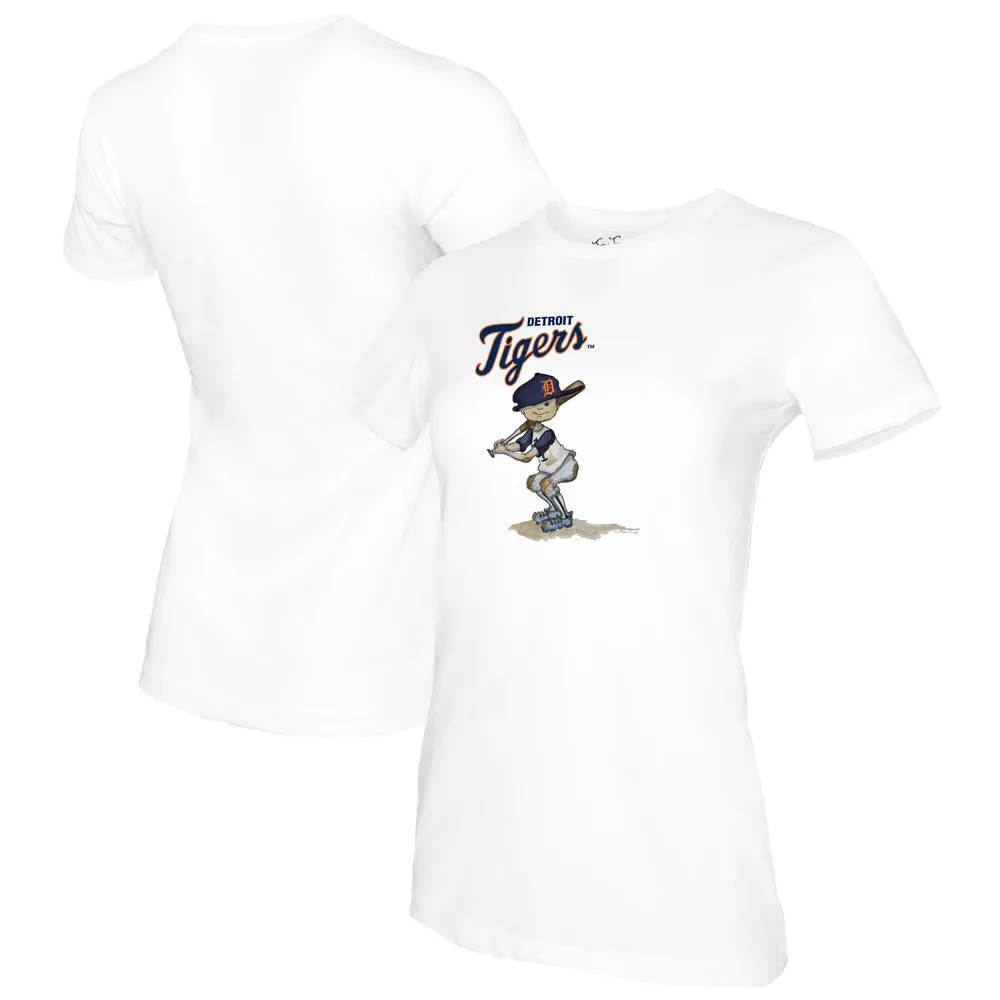Lids Detroit Tigers Tiny Turnip Women's Slugger T-Shirt - White