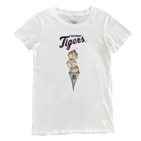 Lids Detroit Tigers Tiny Turnip Women's James T-Shirt - White