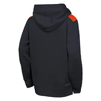 Sweat à capuche Nike bleu marine Detroit Tigers Authentic Collection Performance pour jeunes