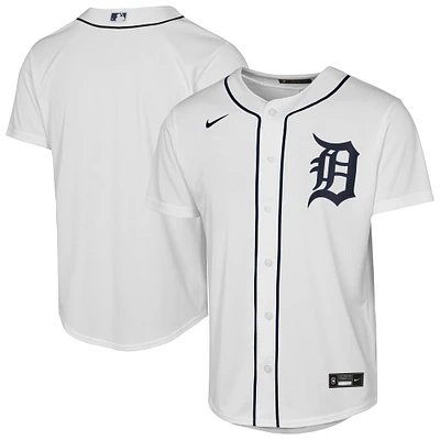 Youth Nike  White Detroit Tigers Home Replica 2.0 Jersey
