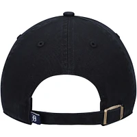 Youth '47 Black Detroit Tigers Team Logo Clean Up Adjustable Hat