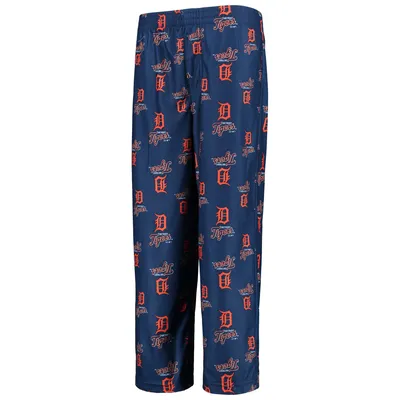 Pantalon bleu marine avec logo imprimé en couleur de l'équipe des Detroit Tigers pour jeunes