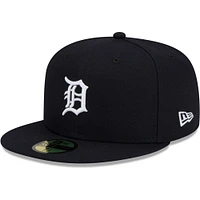 Youth New Era Navy Detroit Tigers Authentic Collection On-Field Primary Logo 59FIFTY Fitted - Hat