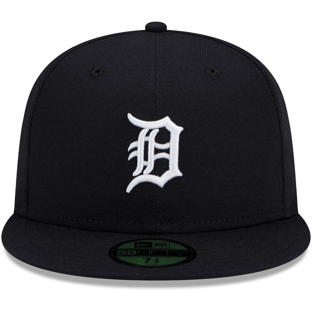 Youth New Era Navy Detroit Tigers Authentic Collection On-Field Primary Logo 59FIFTY Fitted - Hat