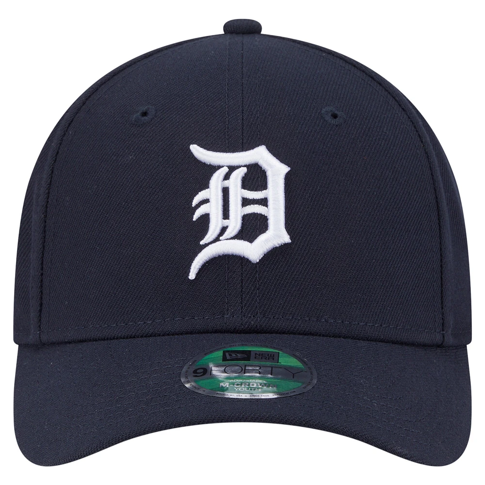 Youth New Era  Navy Detroit Tigers  Player Replica 9FORTY Adjustable Hat