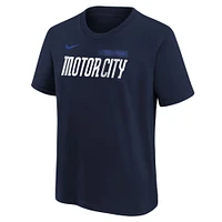 Youth Nike Riley Greene Navy Detroit Tigers 2024 City Connect Name & Number T-Shirt