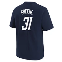 Youth Nike Riley Greene Navy Detroit Tigers 2024 City Connect Name & Number T-Shirt