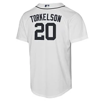 Youth Nike Spencer Torkelson White Detroit Tigers Home Replica Player Jersey