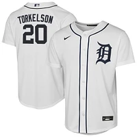 Youth Nike Spencer Torkelson White Detroit Tigers Home Replica Player Jersey