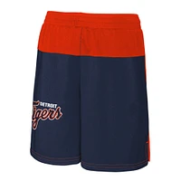 Short extensible 7e manche des Tigers de Detroit orange pour jeune