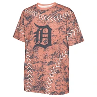 T-shirt orange pour jeunes Detroit Tigers Slide Score Bold