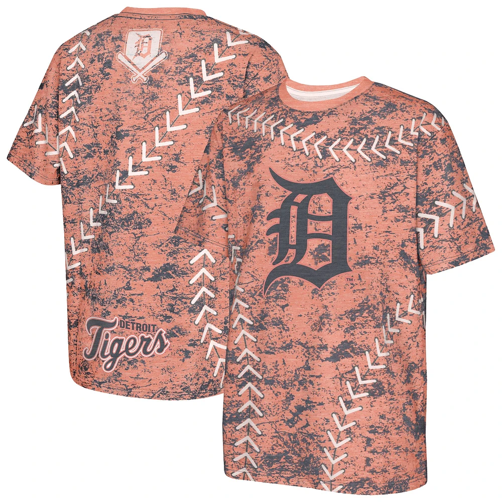 T-shirt orange pour jeunes Detroit Tigers Slide Score Bold