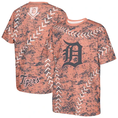 T-shirt orange pour jeunes Detroit Tigers Slide Score Bold