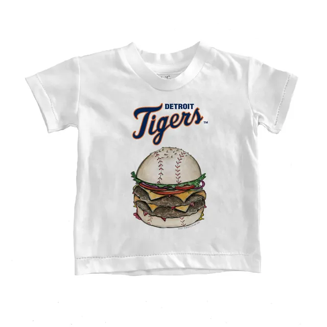 Lids Detroit Tigers Tiny Turnip Youth Baseball Cross Bats T-Shirt