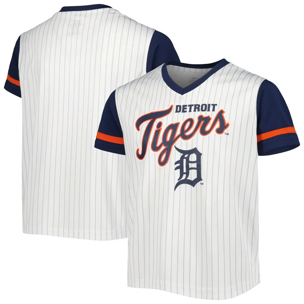 Women's Fanatics Branded Navy/Gray Detroit Tigers V-Neck T-Shirt Combo Set