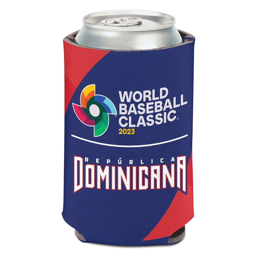 WinCraft République dominicaine Baseball 2023 World Baseball Classic 12oz. Peut refroidisseur