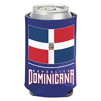 WinCraft Dominican Republic Baseball 2023 World Baseball Classic 12oz. Can Cooler