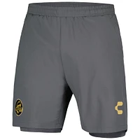 Short d'entraînement doublé Charly Grey Dorados de Sinaloa DRY FACTOR 2023/24 pour homme