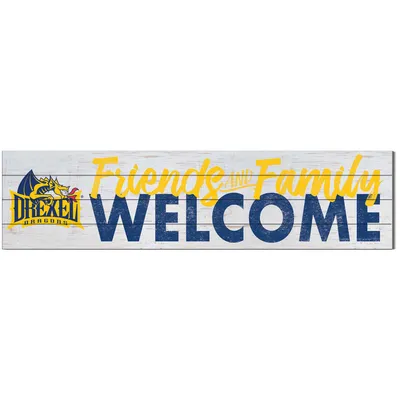 Drexel Dragons 10'' x 40'' Friends & Family Welcome Sign