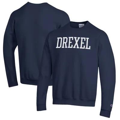 Drexel Dragons Champion Eco Powerblend Crewneck Sweatshirt - Navy