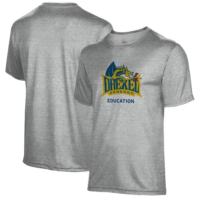 Drexel Dragons Education Name Drop T-Shirt - Gray