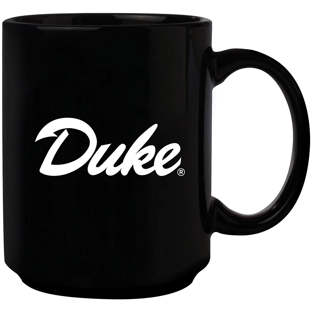 Black Duke Blue Devils 15oz. Primary Logo Mug