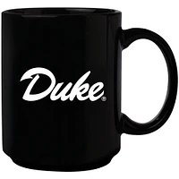 Black Duke Blue Devils 15 oz. Tasse à logo primaire