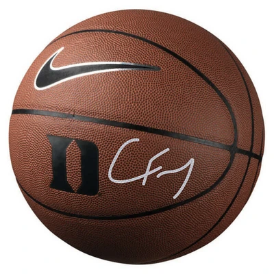 Cooper Flagg Duke Blue Devils Autographed Nike Replica Basketball