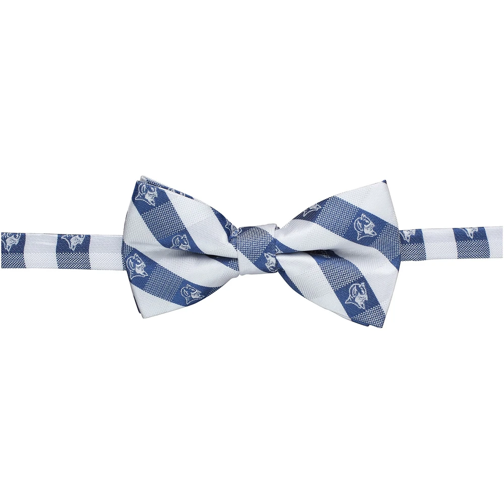 Duke Blue Devils Check Bow Tie