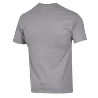 Men's Champion  Heather Gray Duke Blue Devils Arch Over Logo T-Shirt